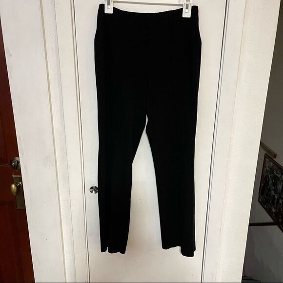 Black Trouser Tummy Tuck Control Rayon and Nylon blend stretchable waist - Picture 8 of 9